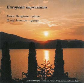 Bild på skivomslag till European Impressions